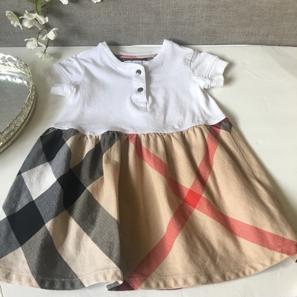 Authentic Burberry  Baby Plaid Dress